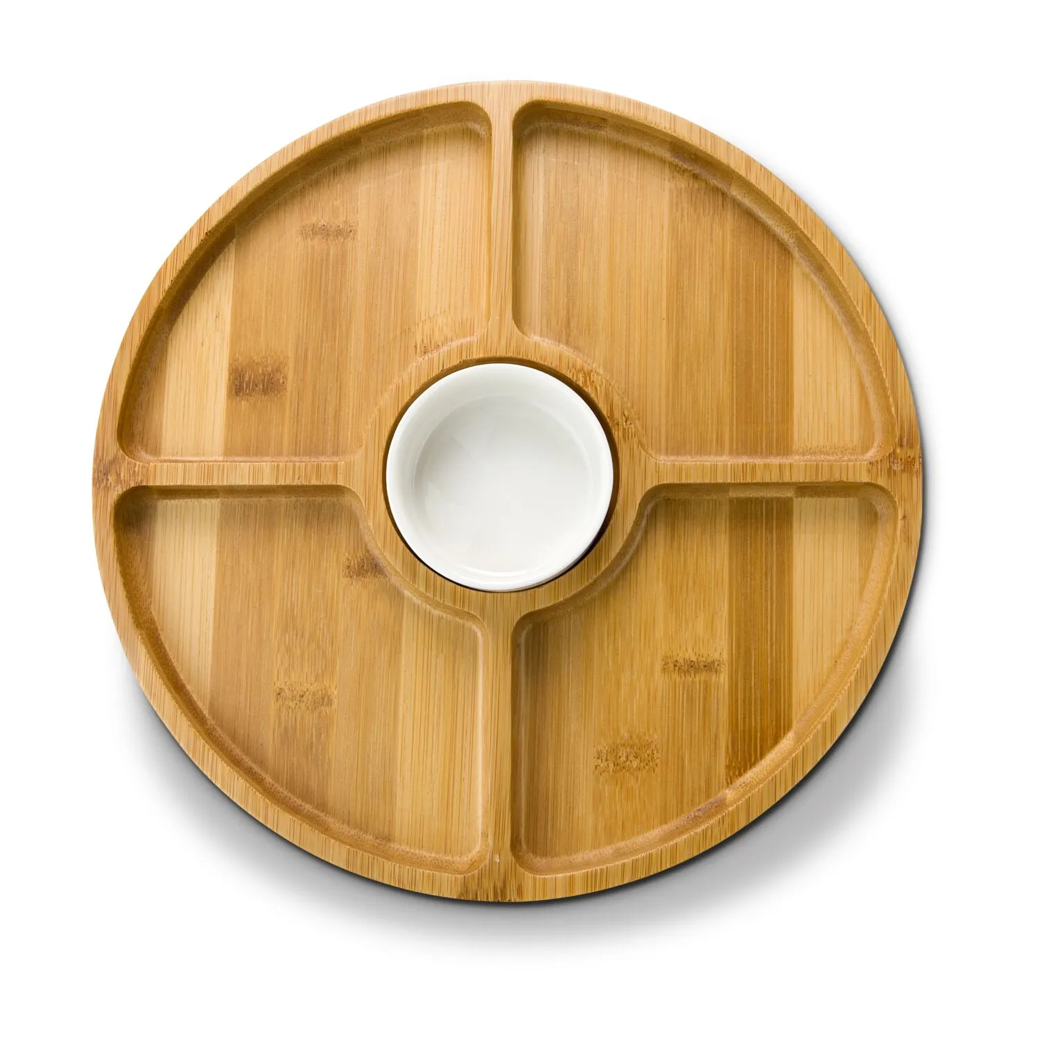 ROMINOX® Servierteller // Rondo, braun – Bild 2