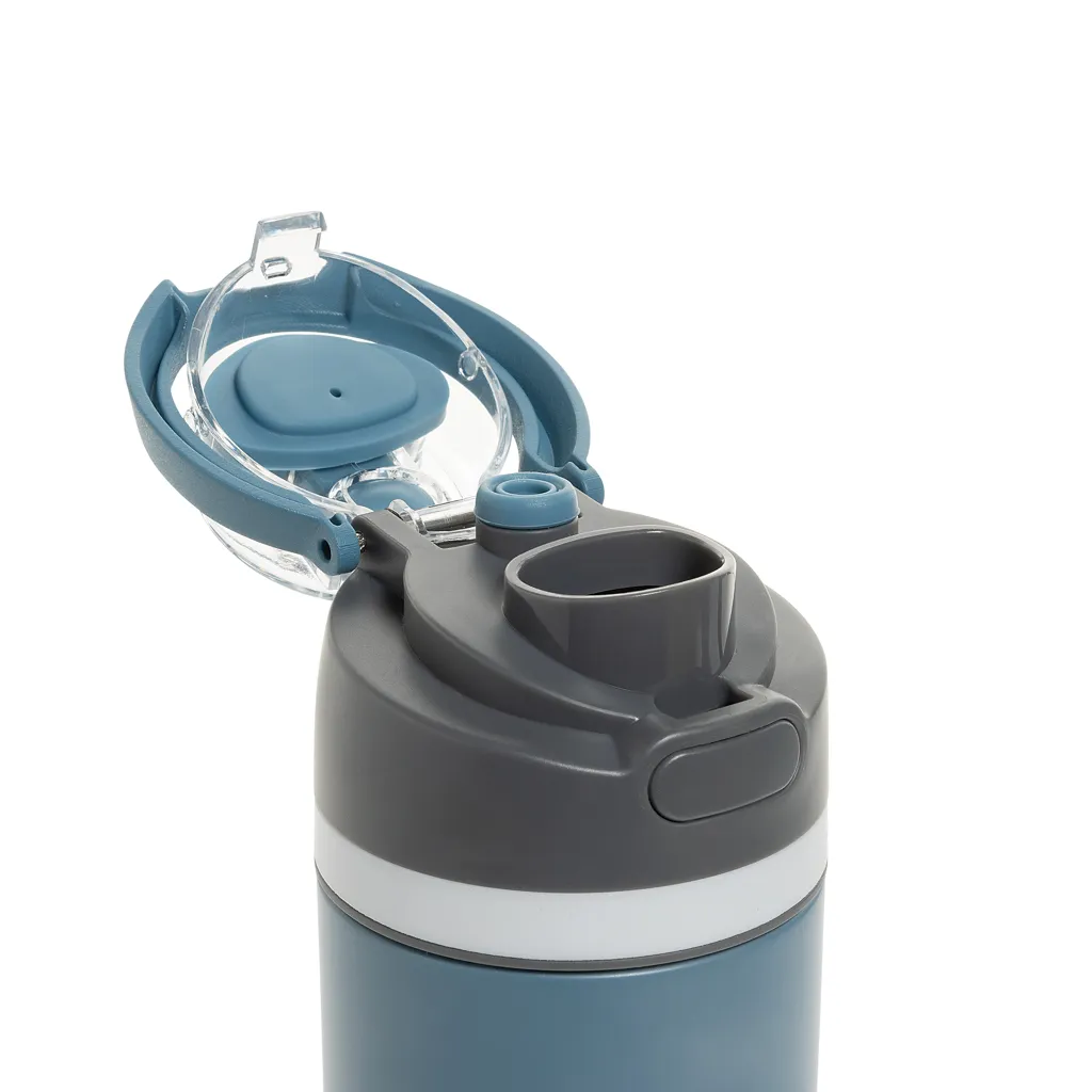 Omni Sip verschließbare Flasche aus RCS-reSteel, 720ml, blau – Bild 4