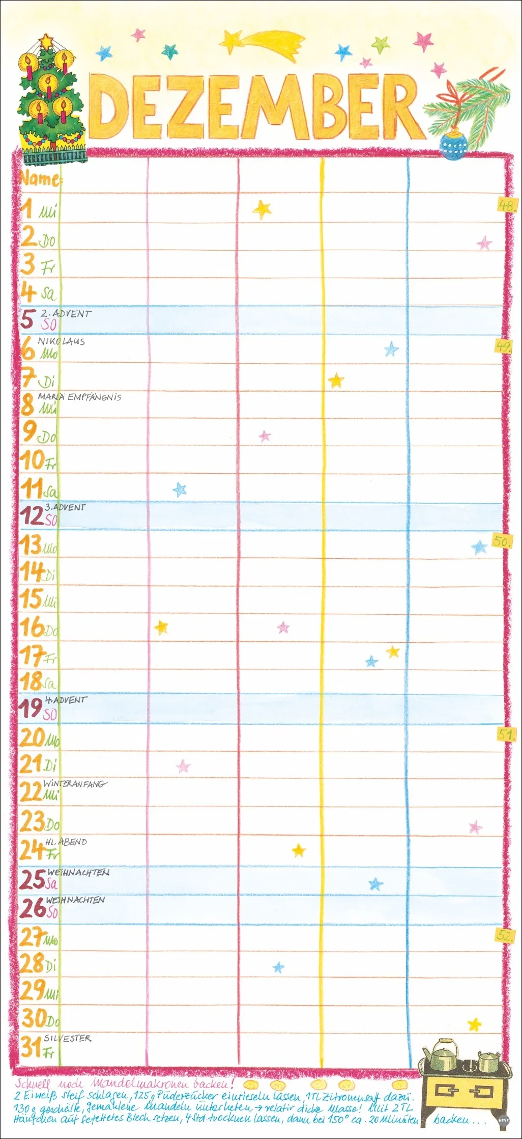 Kohwagner Unser Familienkalender 2027 – Bild 13