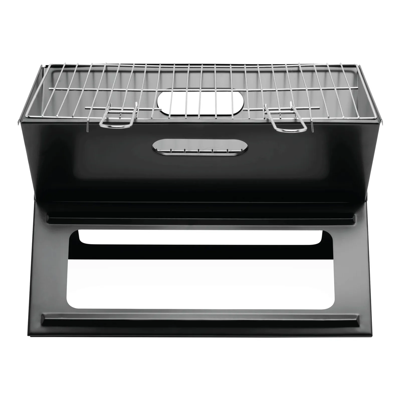 SUMMER EVENING 2.0 - Klappgrill schwarz, silber, schwarz, silber – Bild 2