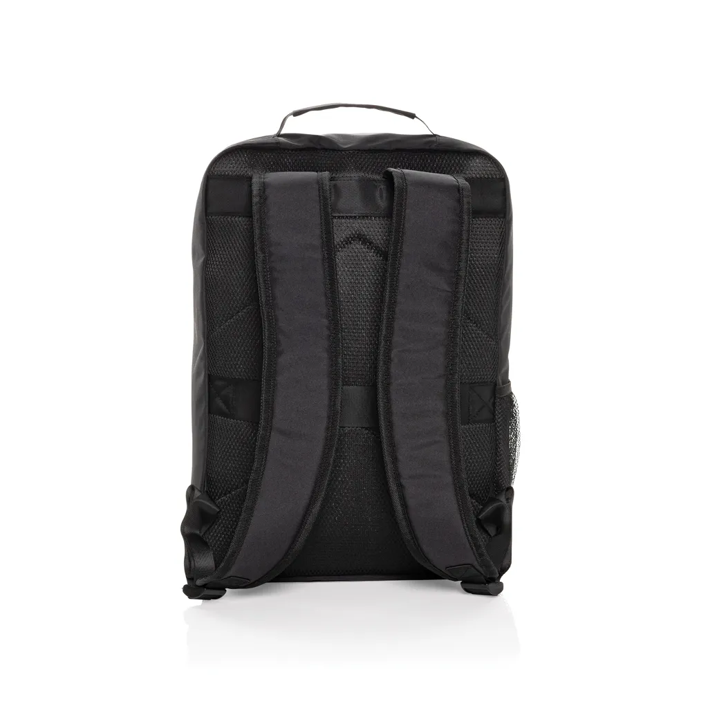 Swiss Peak Aware™ RPET Essential 15.6" Laptop-Rucksack, schwarz – Bild 4