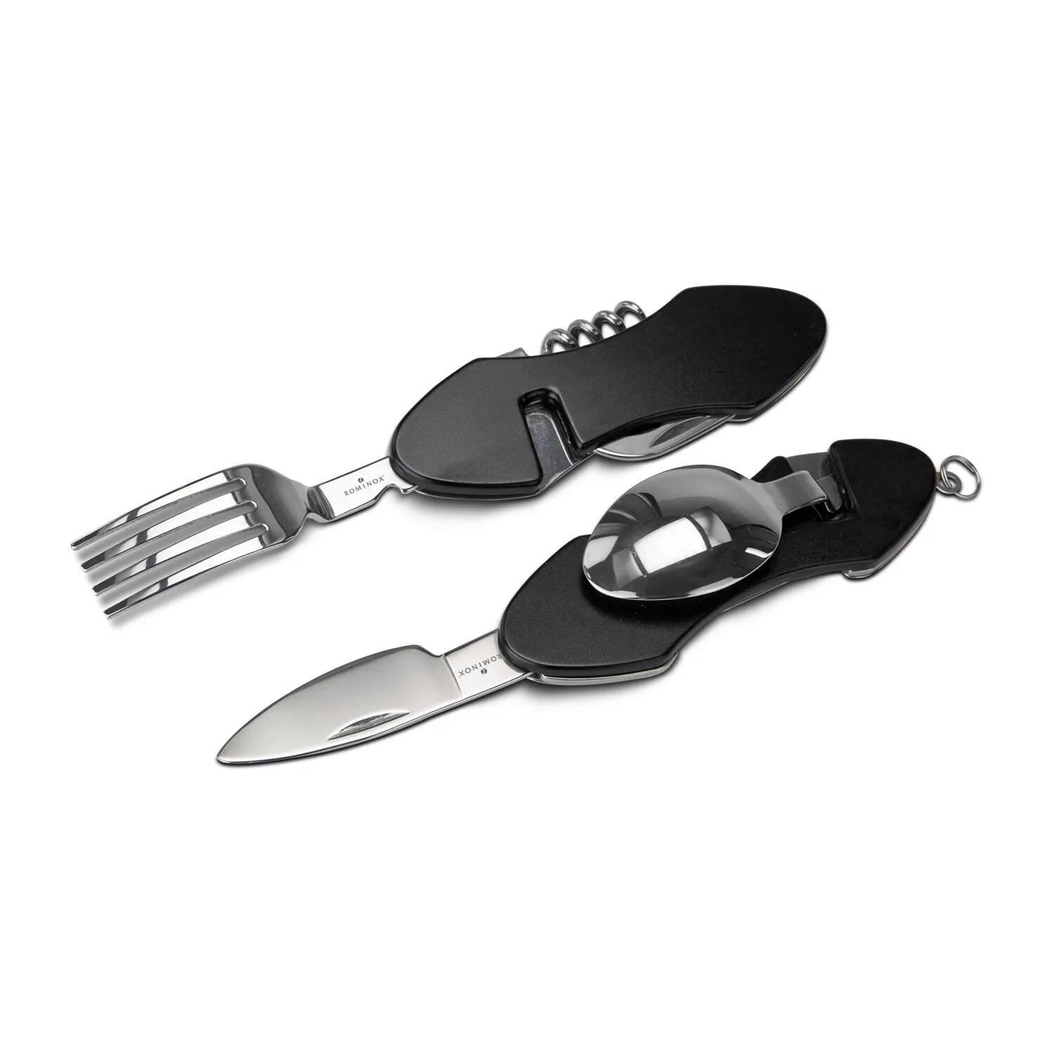 ROMINOX® Outdoor-Besteck // Tento, schwarz – Bild 4