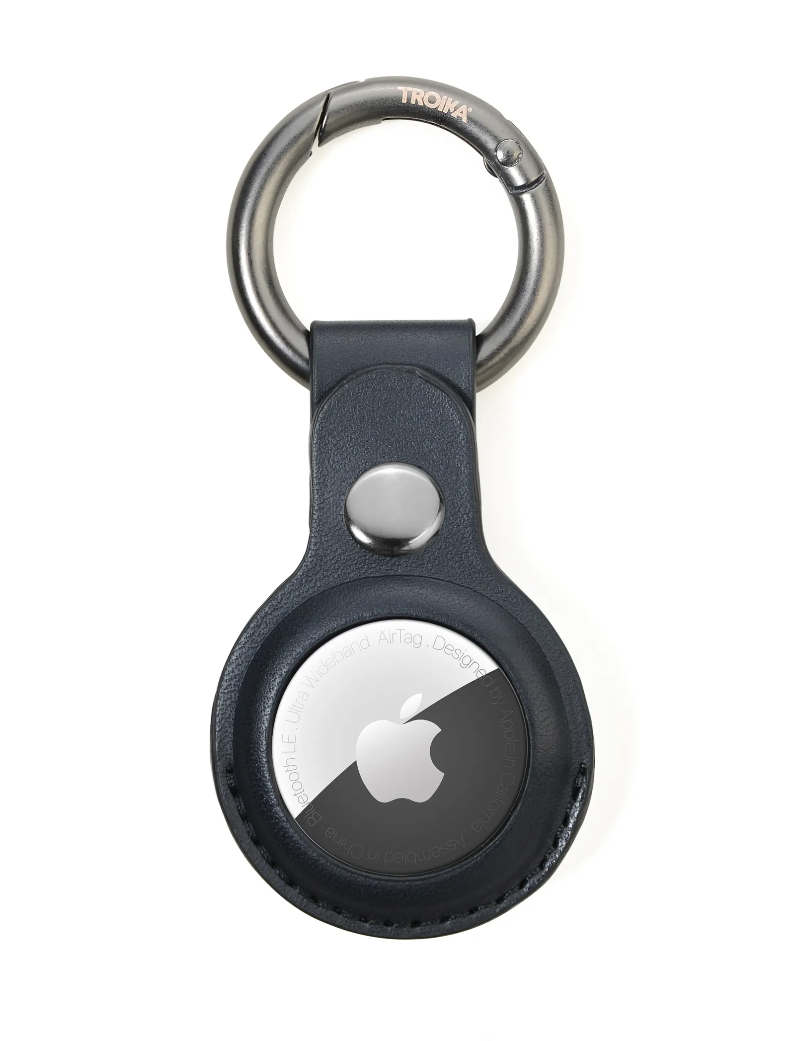Schlüsselanhänger AIRTAG COVER gunmetal/schwarz, gunmetal/schwarz – Bild 5