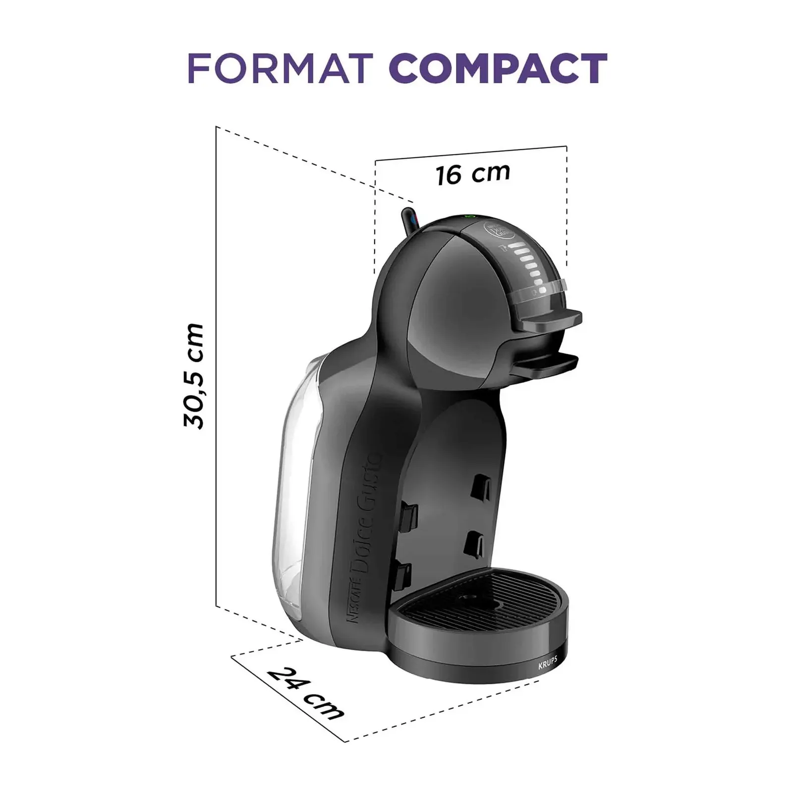 Krups Dolce Gusto Mini Me, Grau – Bild 8