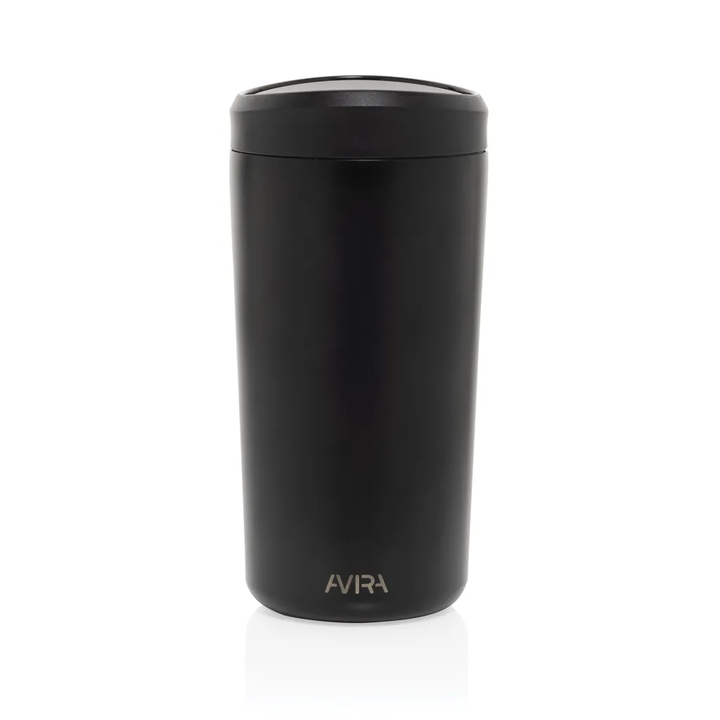 Avira Alix Klickbecher aus RCS rec. Stahl 400ml, schwarz – Bild 2