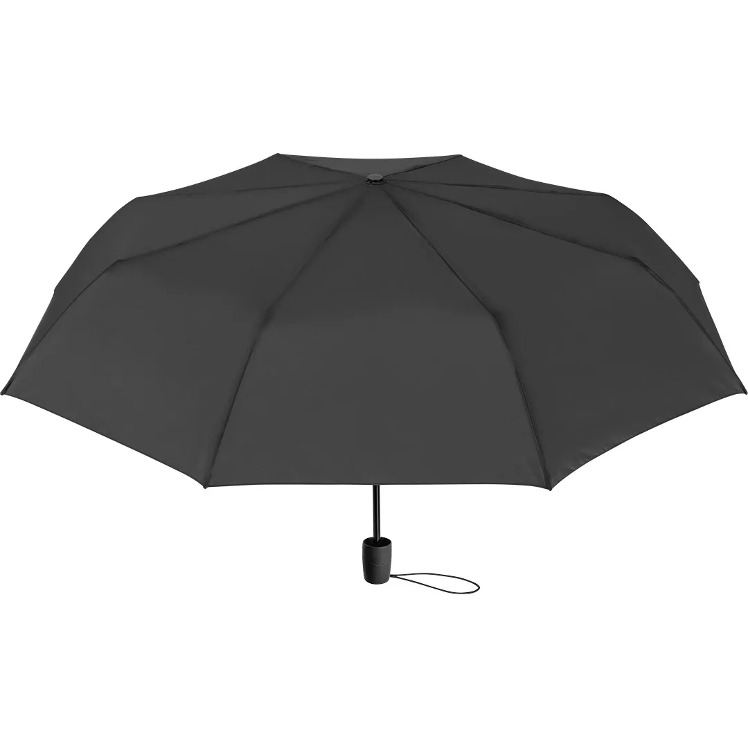 Topless-Mini-Taschenschirm, schwarz – Bild 9