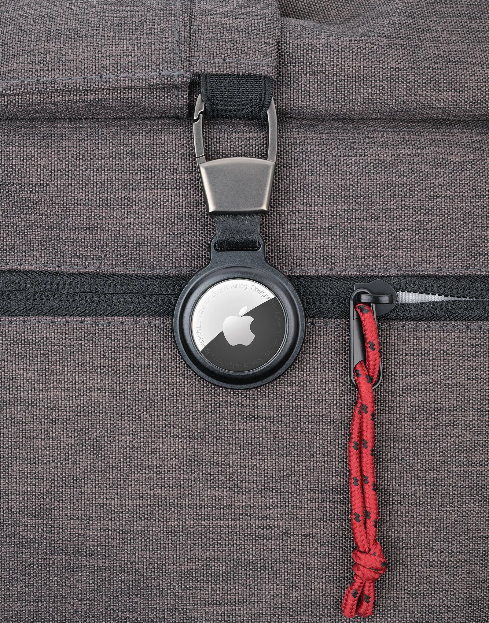 Schlüsselanhänger AIRTAG HOLDER schwarz, schwarz – Bild 3
