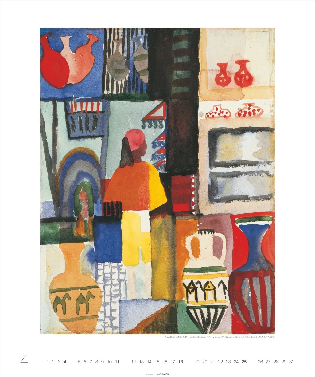 August Macke Edition Wandkalender 2027 – Bild 5