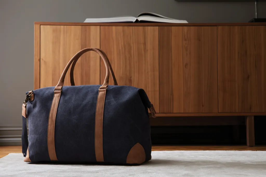 VINGA Bosler Seesack aus RCS recyceltem Canvas, navy blau – Bild 5