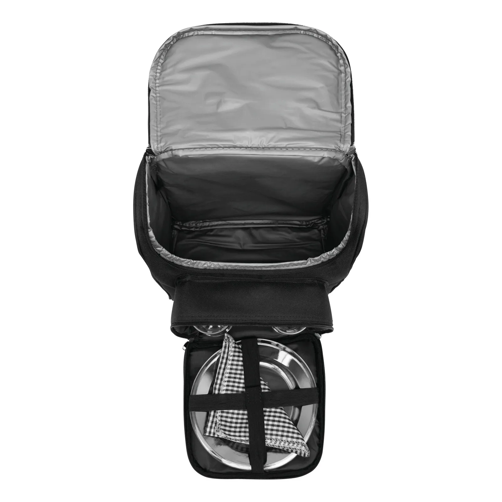 OUTSIDE - Picknick-Rucksack, schwarz – Bild 6