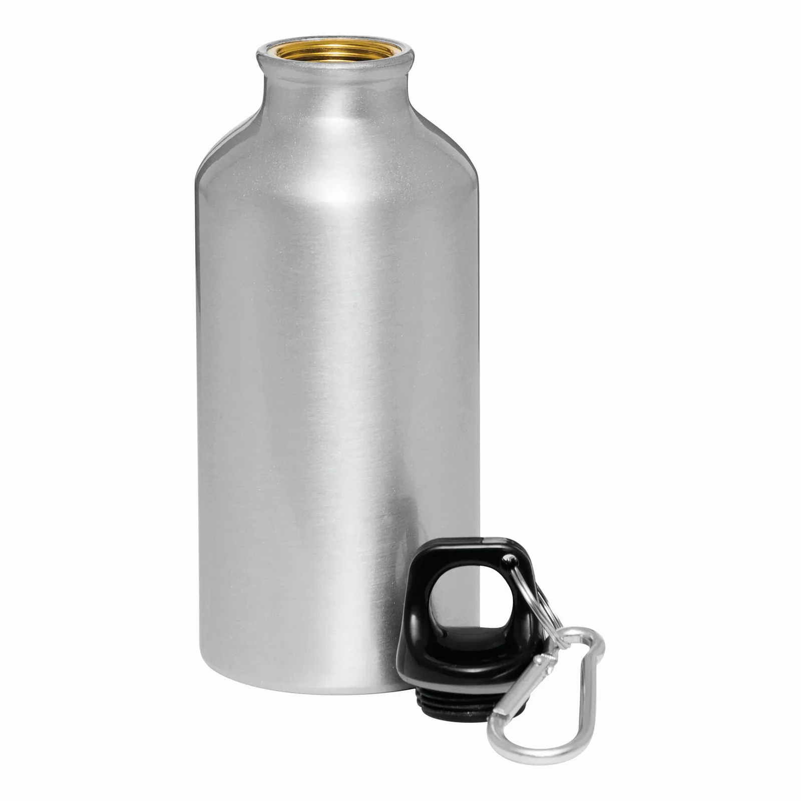 TRANSIT - Aluminium-Trinkflasche, silber – Bild 2