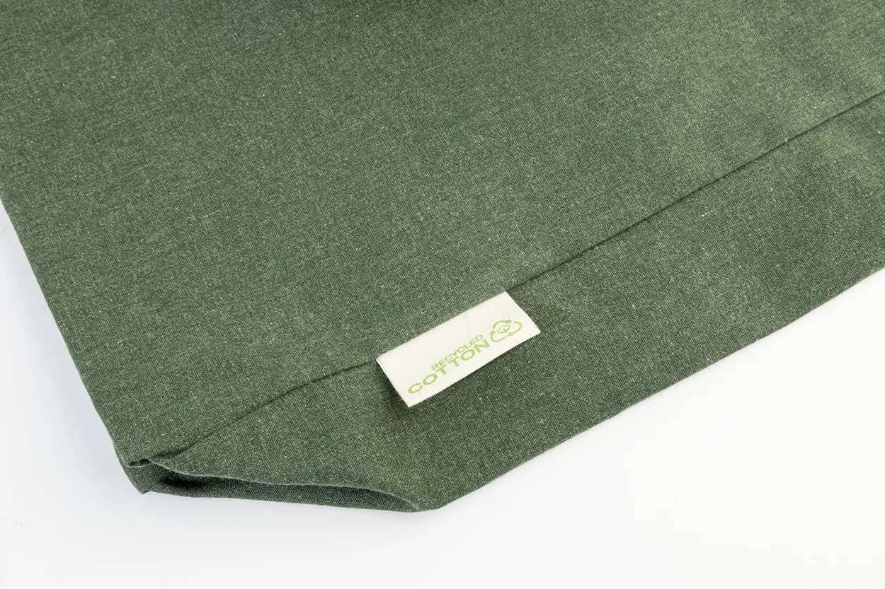 Einkaufstasche Guspex Hue aus recycelter Baumwolle, grün – Bild 4
