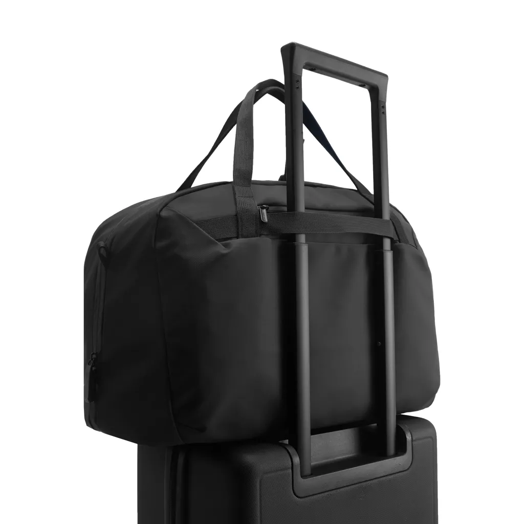 Urban wasserabweisende Wochenendtasche, schwarz – Bild 7