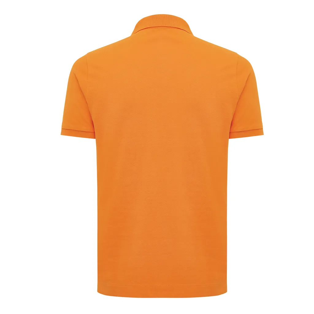 IQONIQ Yosemite Piqué-Poloshirt aus recycelter Baumwolle, orange – Bild 2