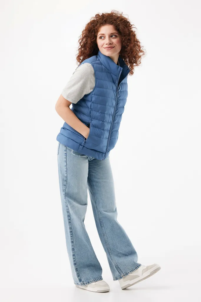 IQONIQ Meru Damen Bodywarmer aus recyceltem Polyester, moon blue – Bild 4