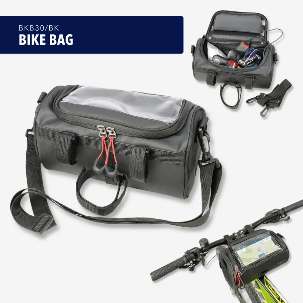 Fahrradtasche BIKE BAG, schwarz – Bild 9