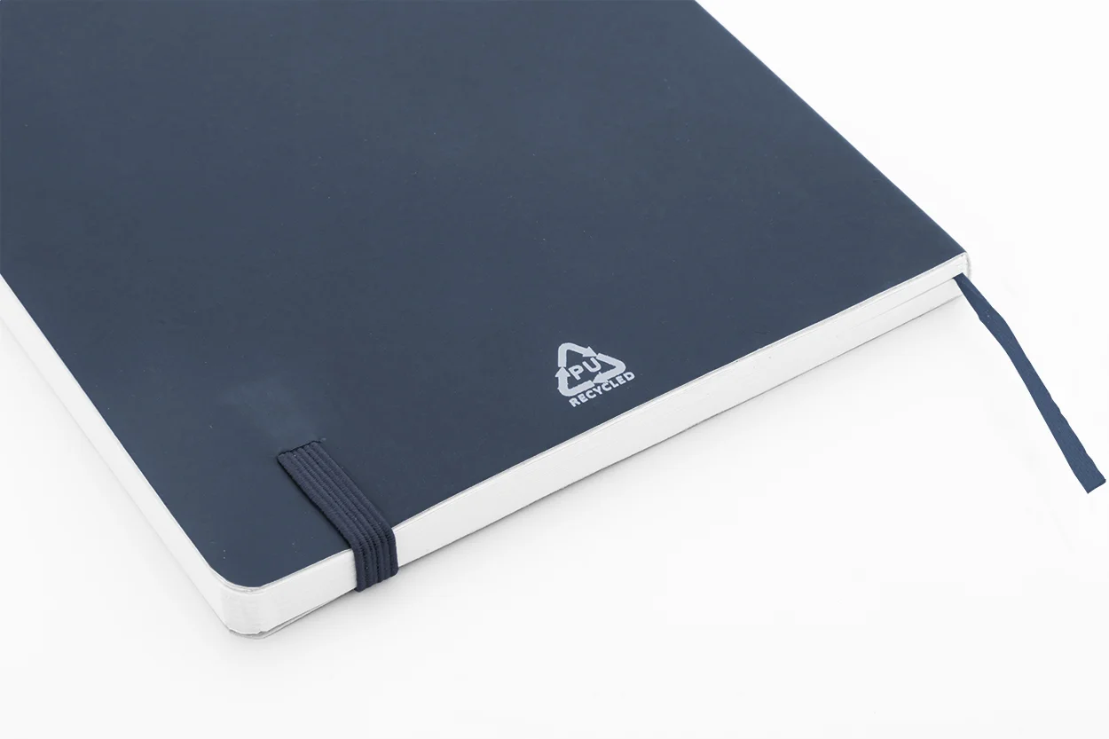 Notizbuch Repuk Soft A5 aus RPU, dunkelblau – Bild 4