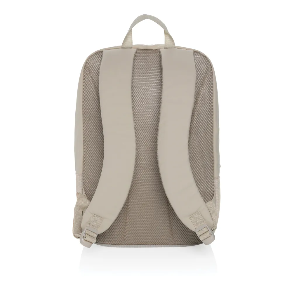 Armond AWARE™ RPET 15.6" Basic Laptop-Rucksack, beige – Bild 3