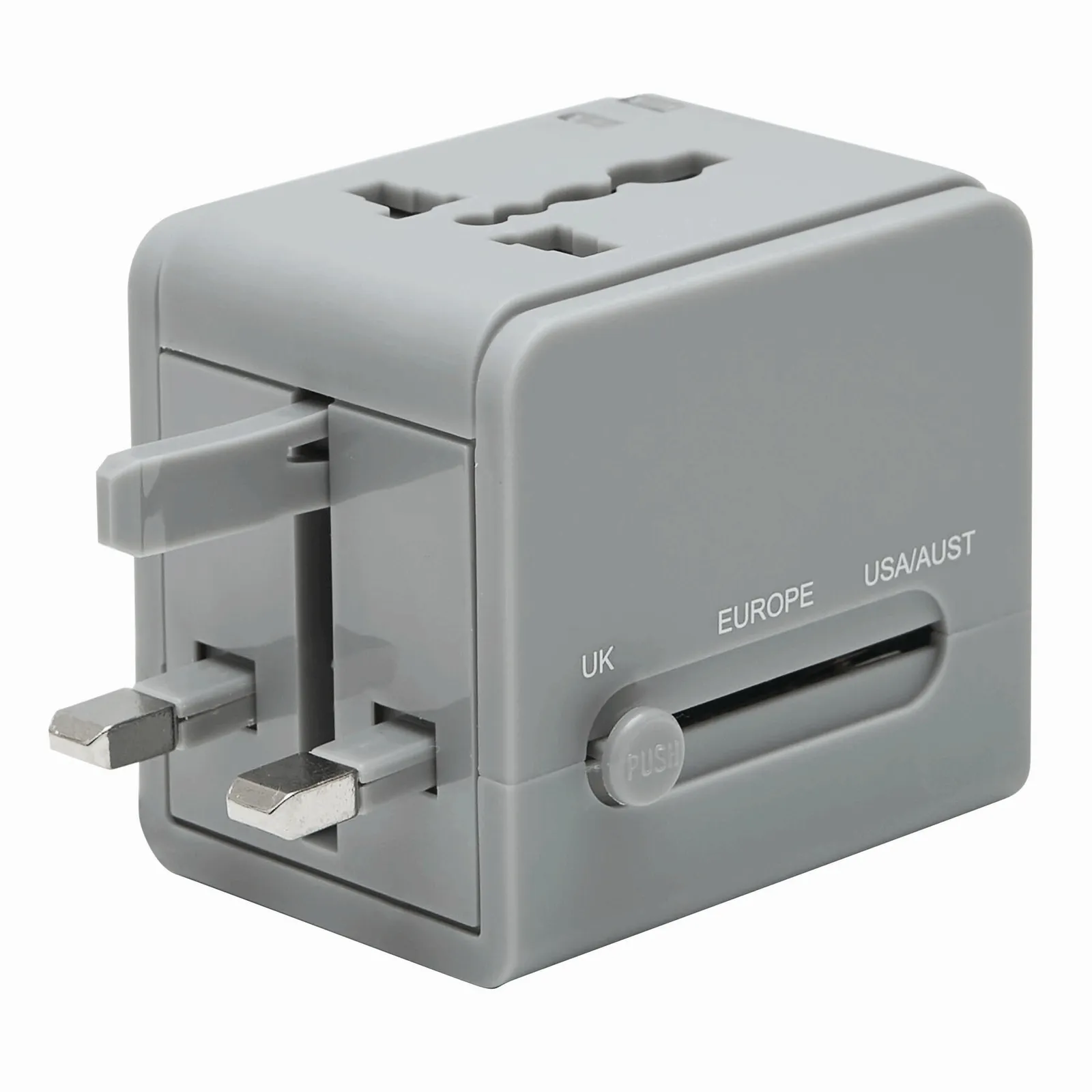 TRAVEL MATE - Reiseadapter grau, grau – Bild 9