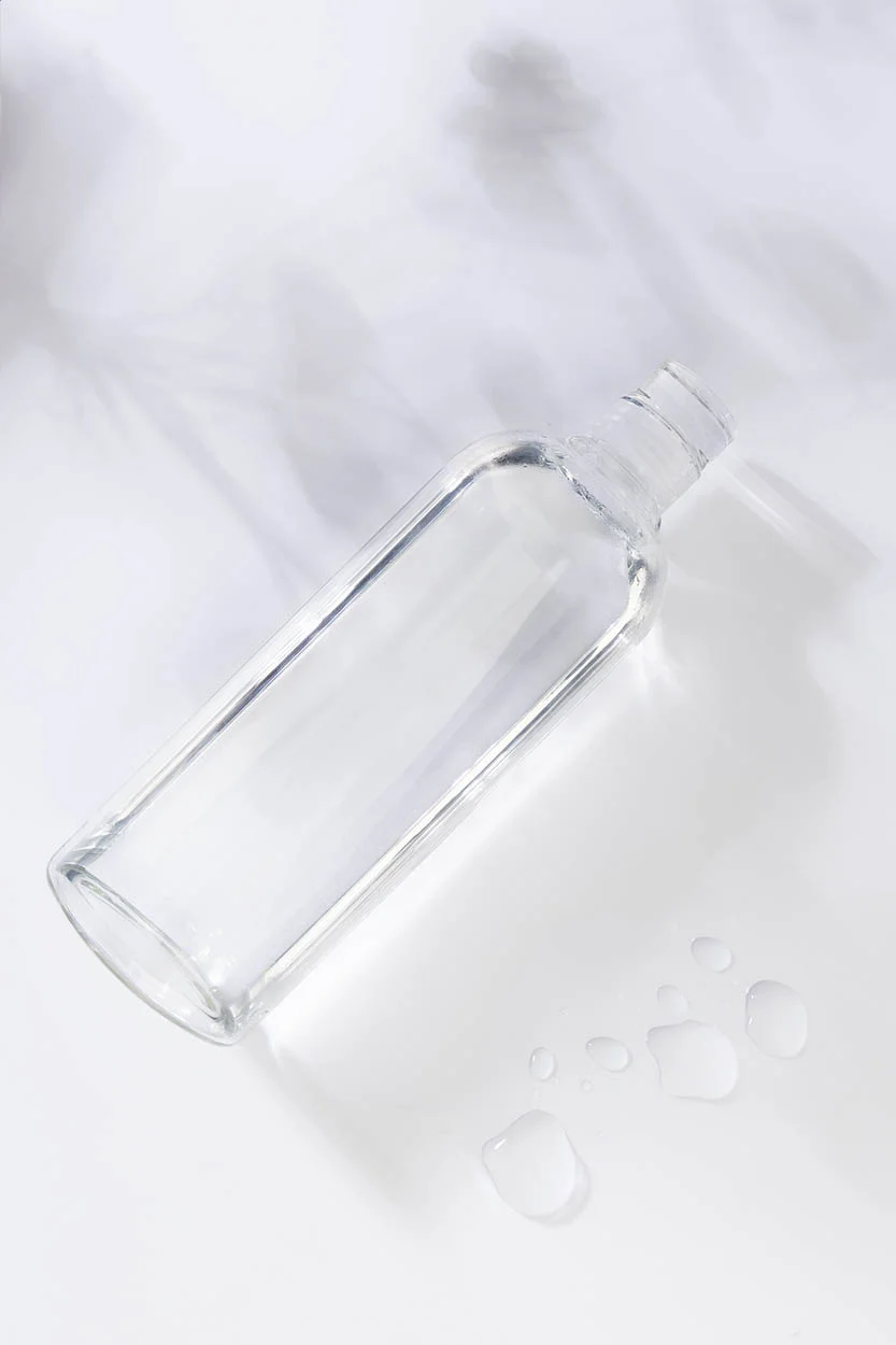 Glasflasche Agua, transparent – Bild 5