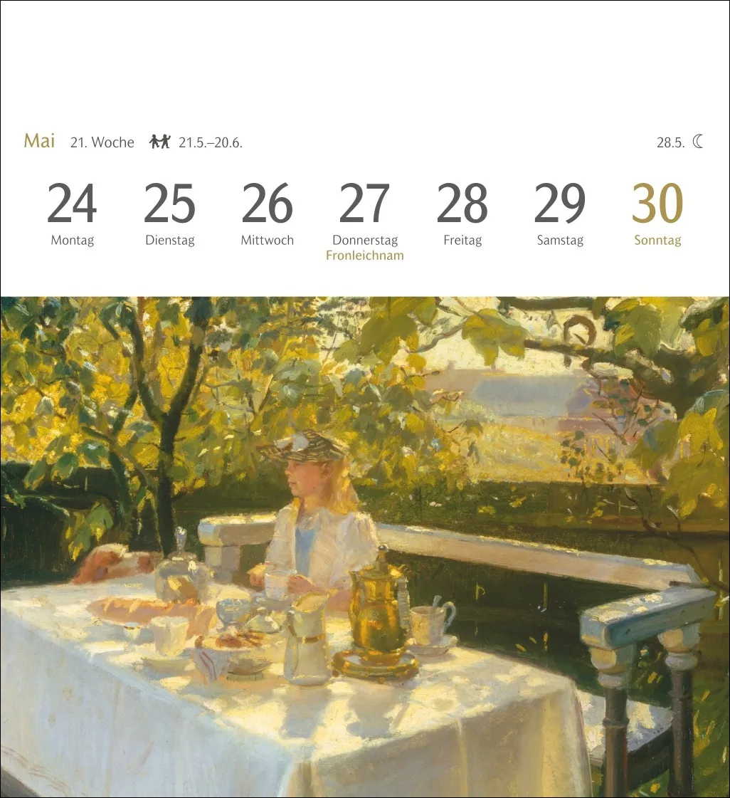 Kunstgenuss Postkartenkalender 2027 – Bild 2