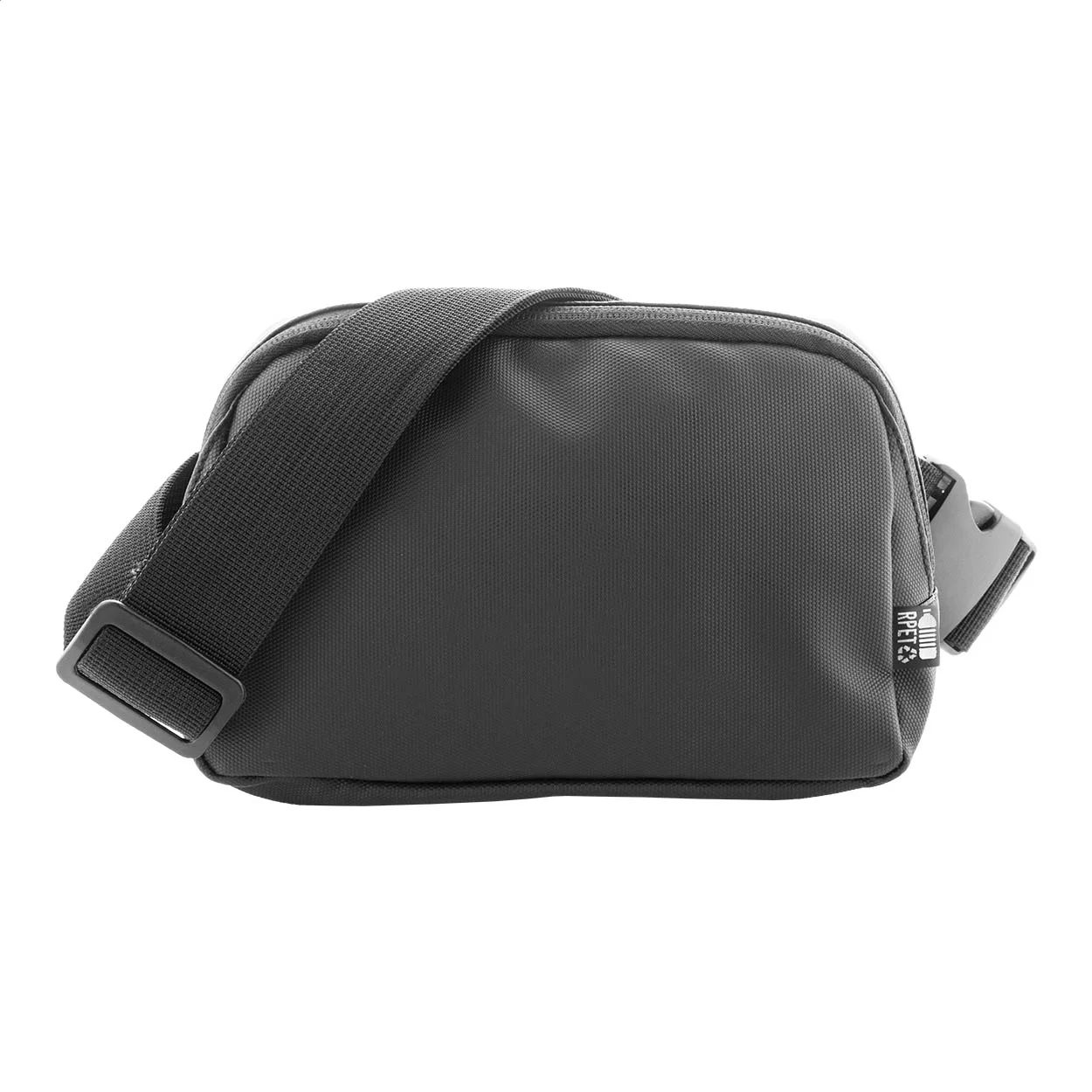 RPET Gürteltasche Wappu, schwarz – Bild 2