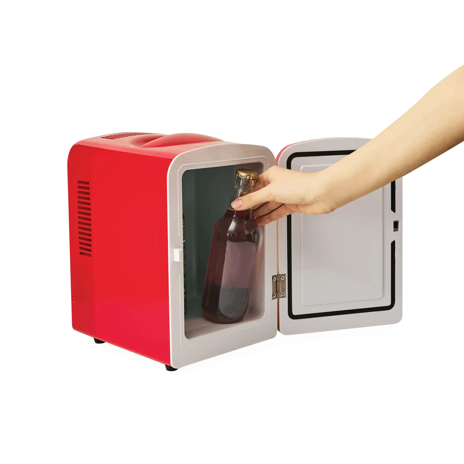 HOT AND COOL - Mini-Kühl- / Wärmeschrank rot, rot – Bild 9