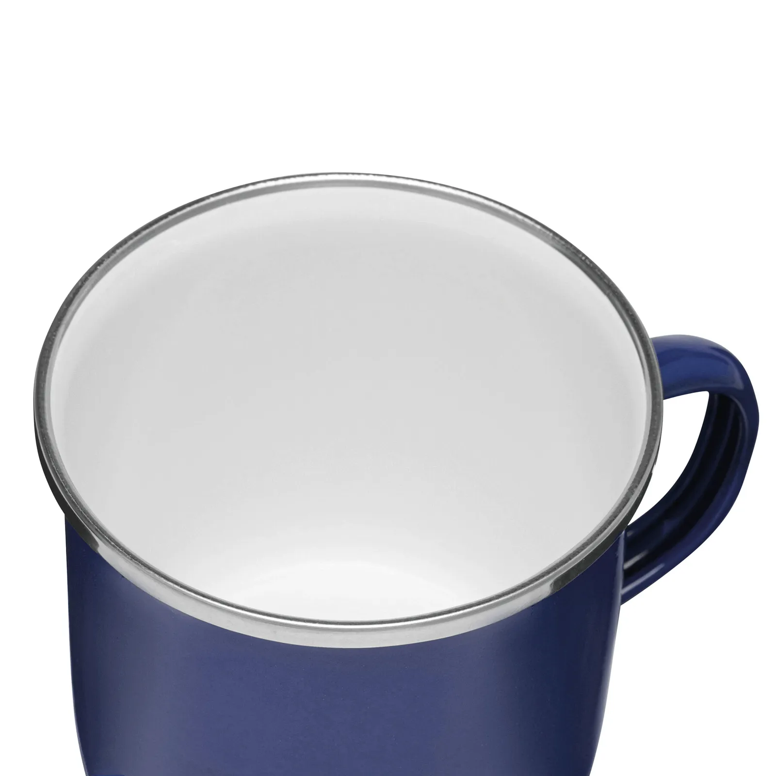VINTAGE CUP - Emaille-Trinkbecher, blau – Bild 6