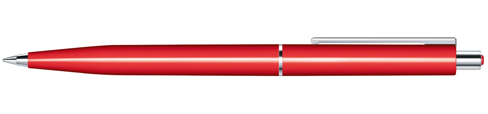 Point Polished Druckkugelschreiber, Rot 186 – Bild 4