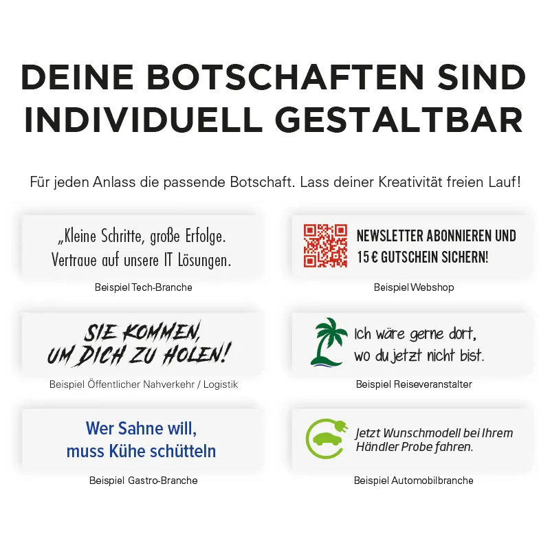 Glückskeks Folie, weiß, weiß – Bild 3