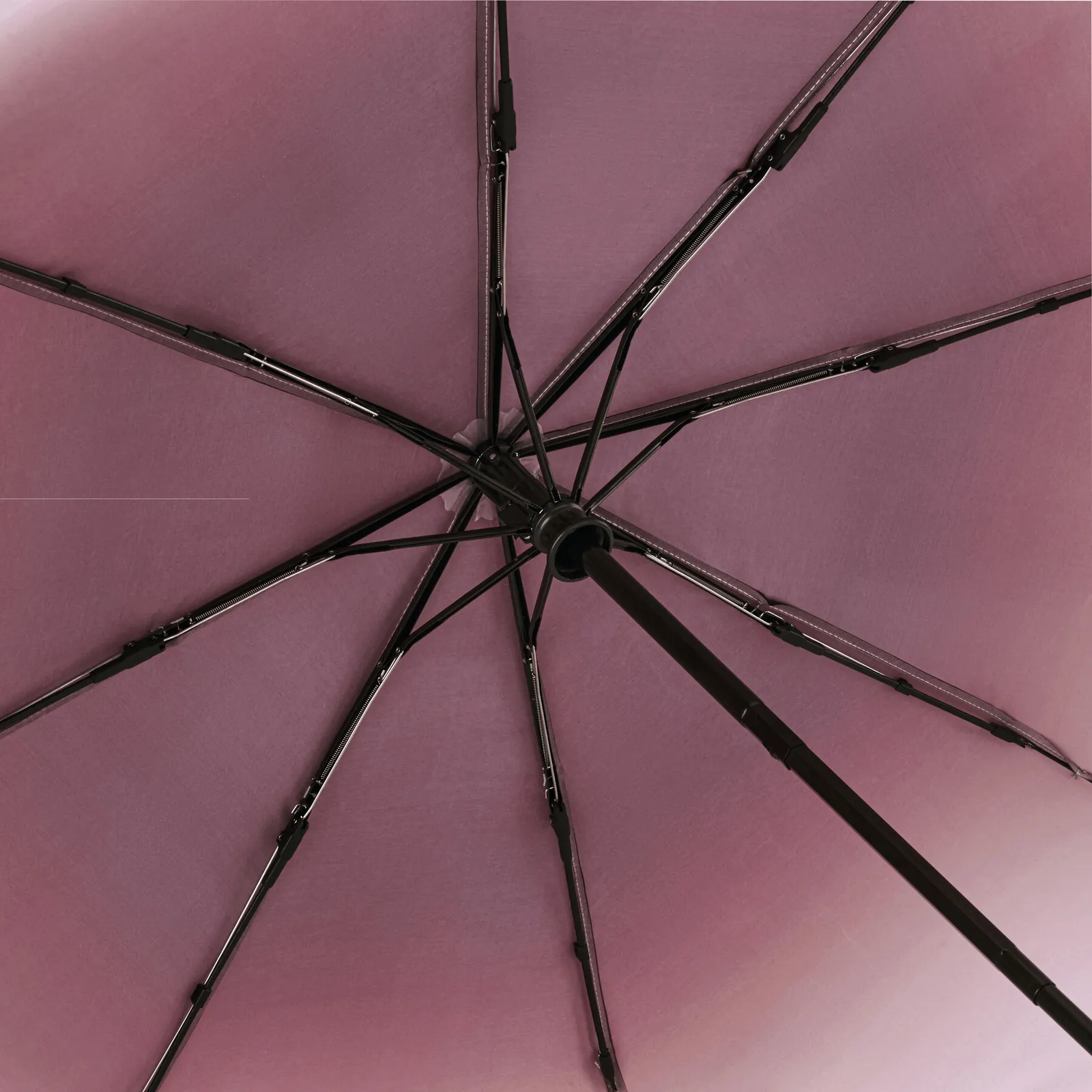 BARONESS Umbrella, Vollautomatischer Windproof-Taschenschirm, bordeaux – Bild 8