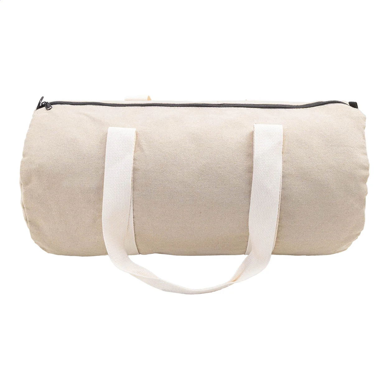 Sporttasche Rekan Duff aus recyceltem Canvas, natur – Bild 3