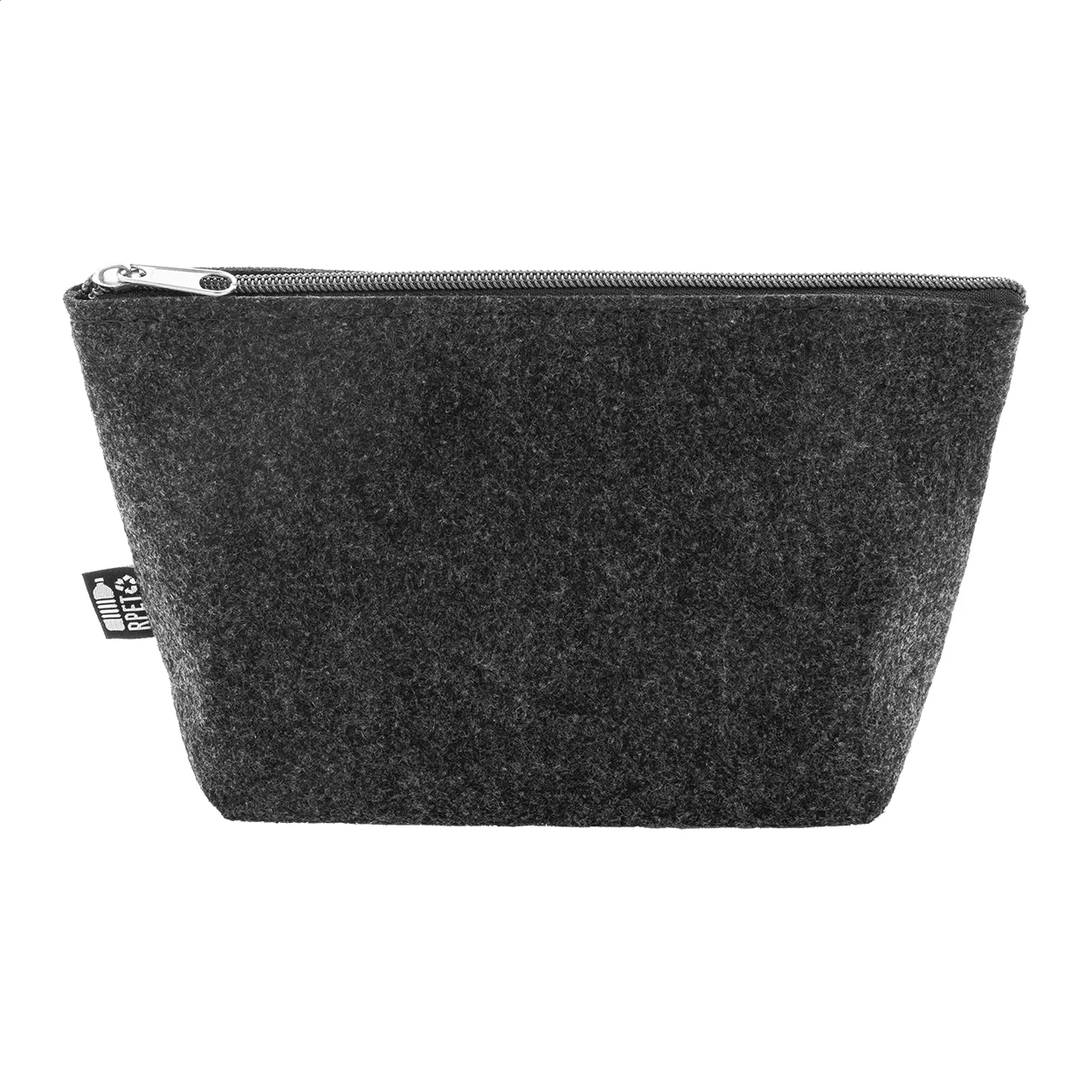 Kosmetiktasche RPET Refelt Beauty, dunkelgrau – Bild 3