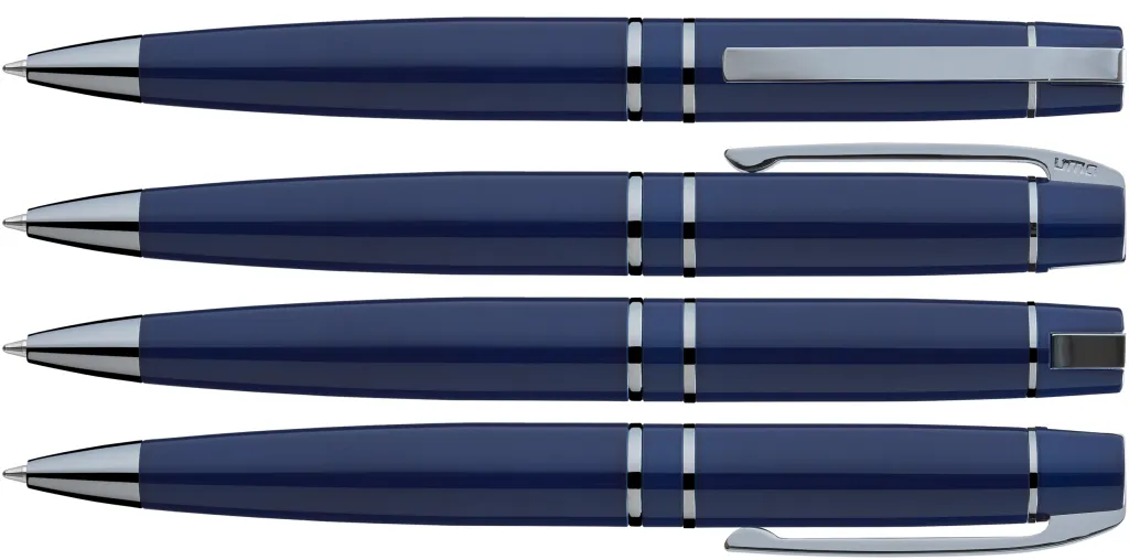VIP Drehkugelschreiber blau, blau – Bild 2