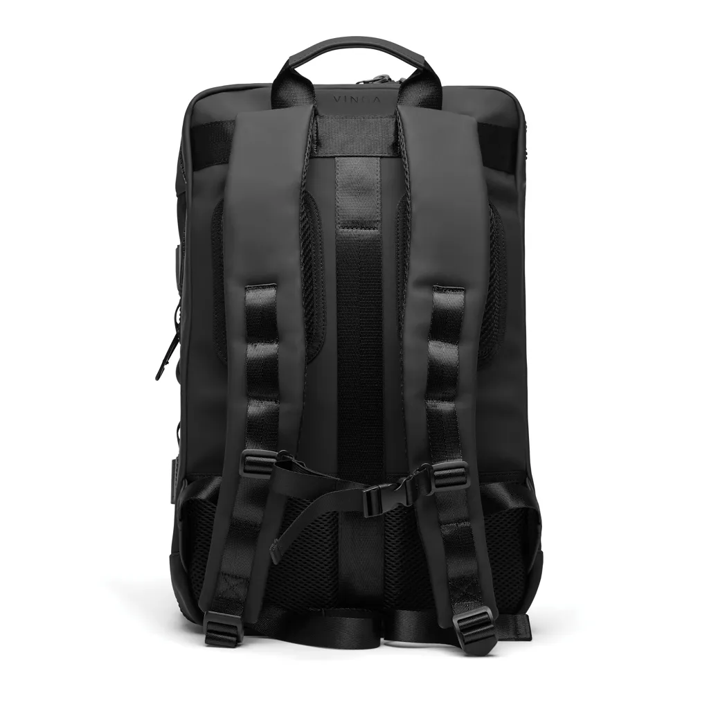 VINGA Baltimore RCS Abenteuer-Rucksack, schwarz – Bild 3