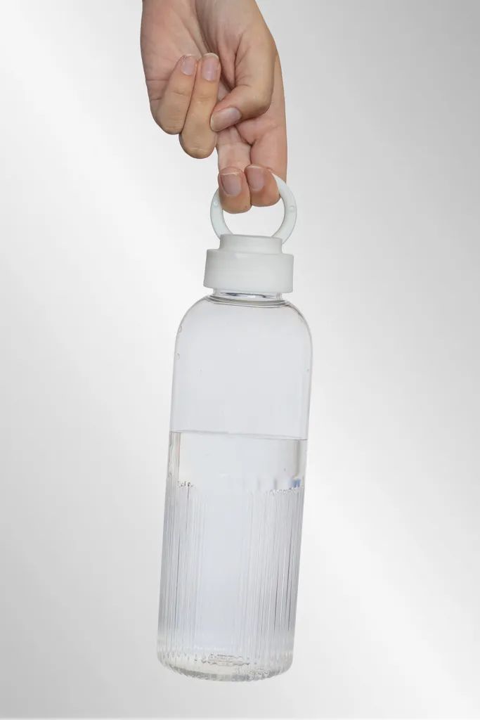 Ripple RCS rPET auslaufsichere Wasserflasche, 750ml, weiß – Bild 7