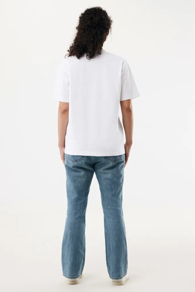 IQONIQ Nikko Heavyweight T-Shirt aus recycelter Baumwolle, recycled white – Bild 7