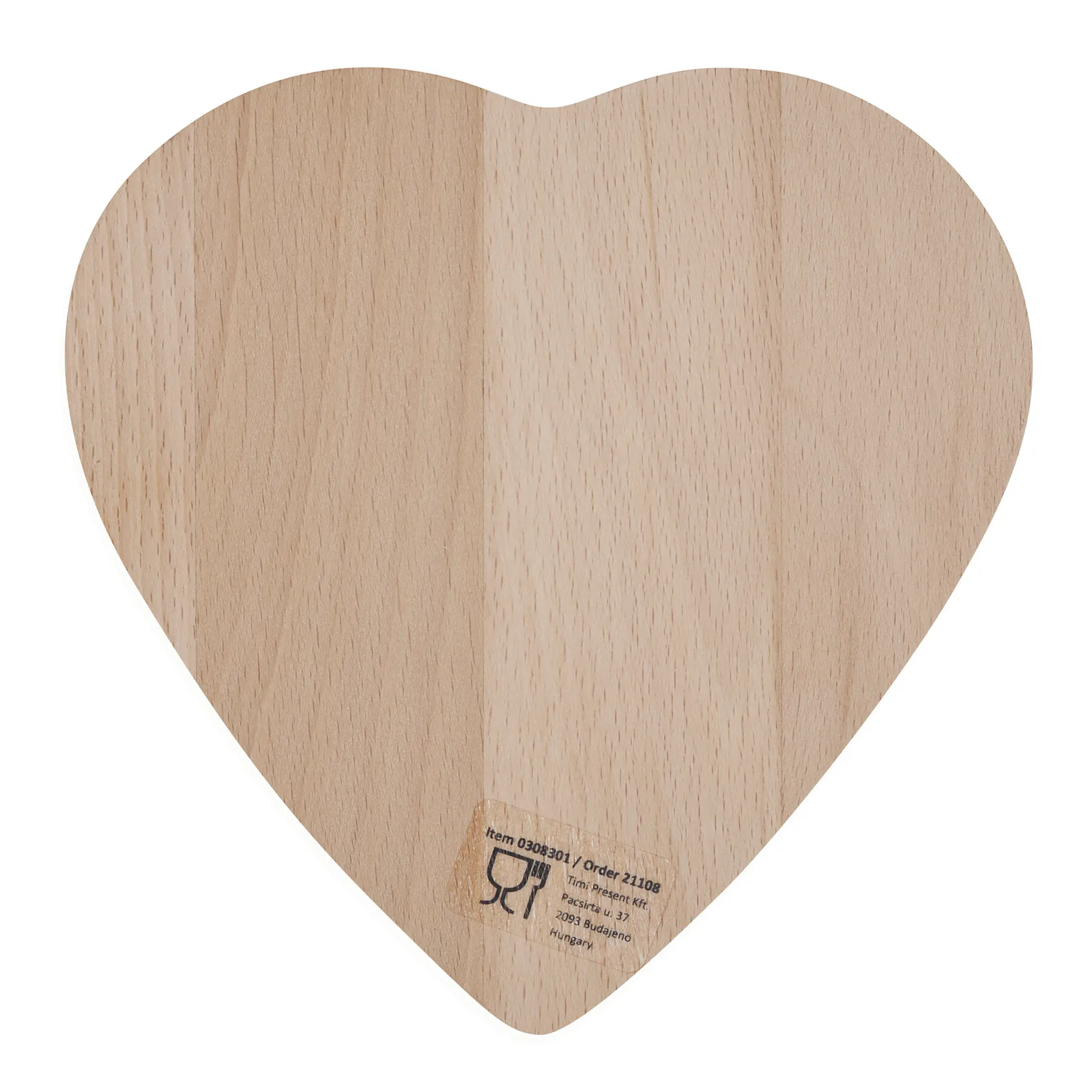 WOODEN HEART - Schneidebrett Holz, Holz – Bild 2