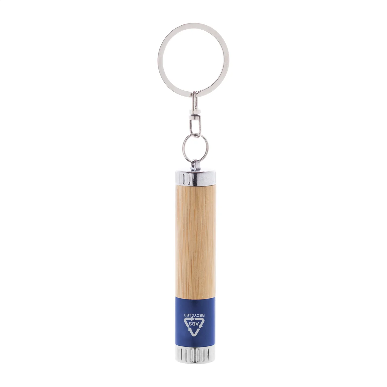 Mini-Taschenlampe Raboo, blau, natur – Bild 2