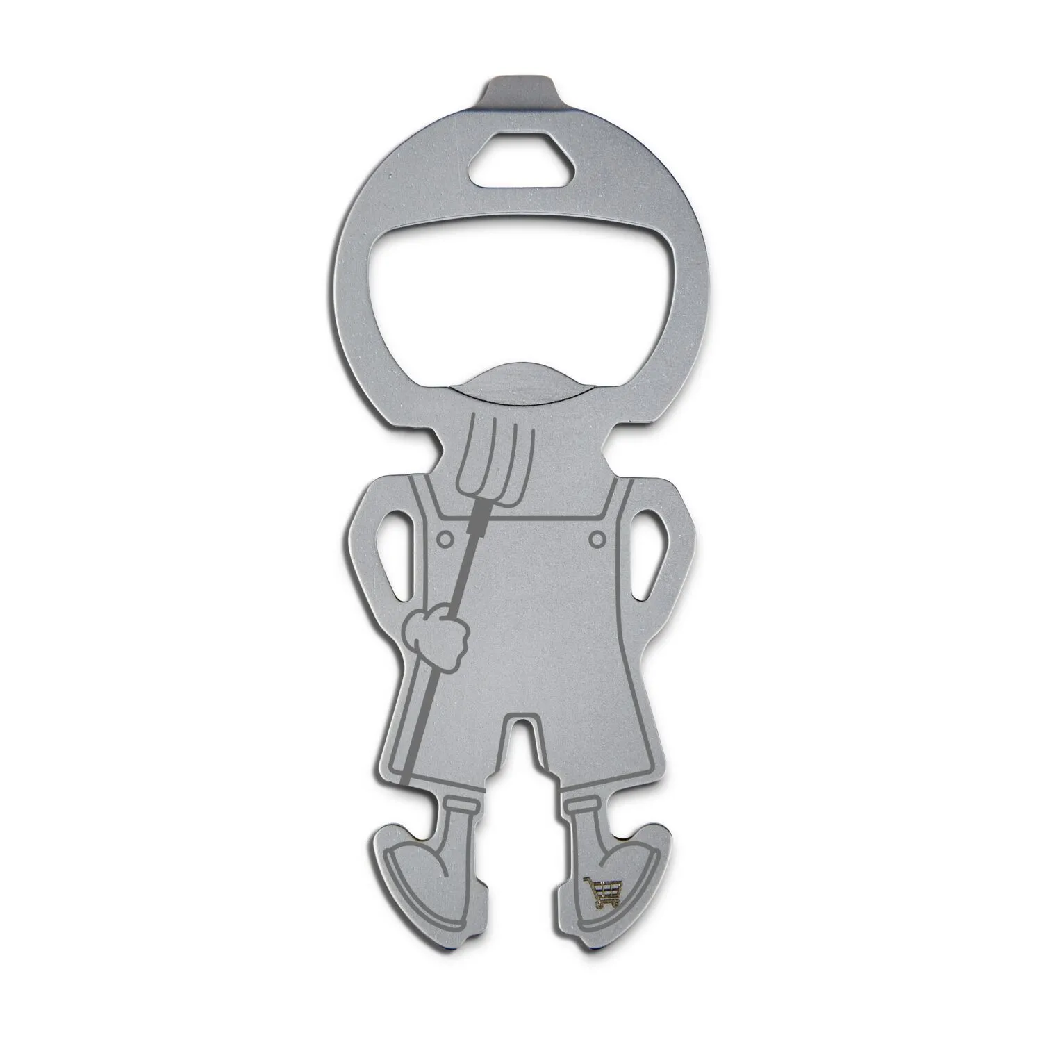 ROMINOX® Best Buddy Friend // Farmer, silber – Bild 5