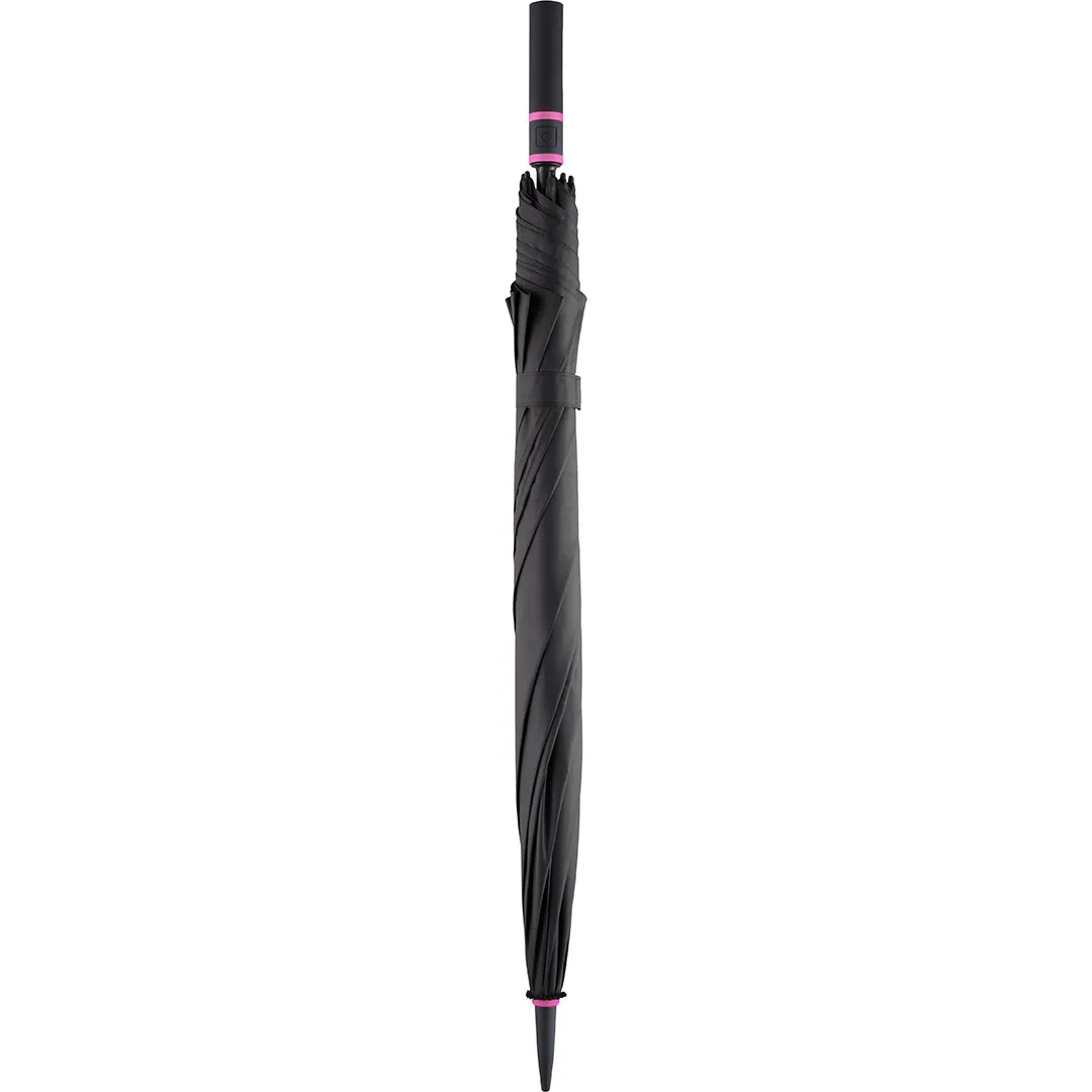AC-Gästeschirm FARE® Style, schwarz-magenta – Bild 10