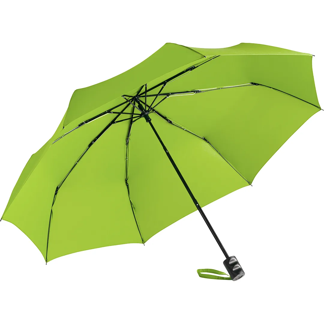 Taschenschirm ÖkoBrella, Ø 98 cm, Länge 27 cm, limette wS – Bild 8