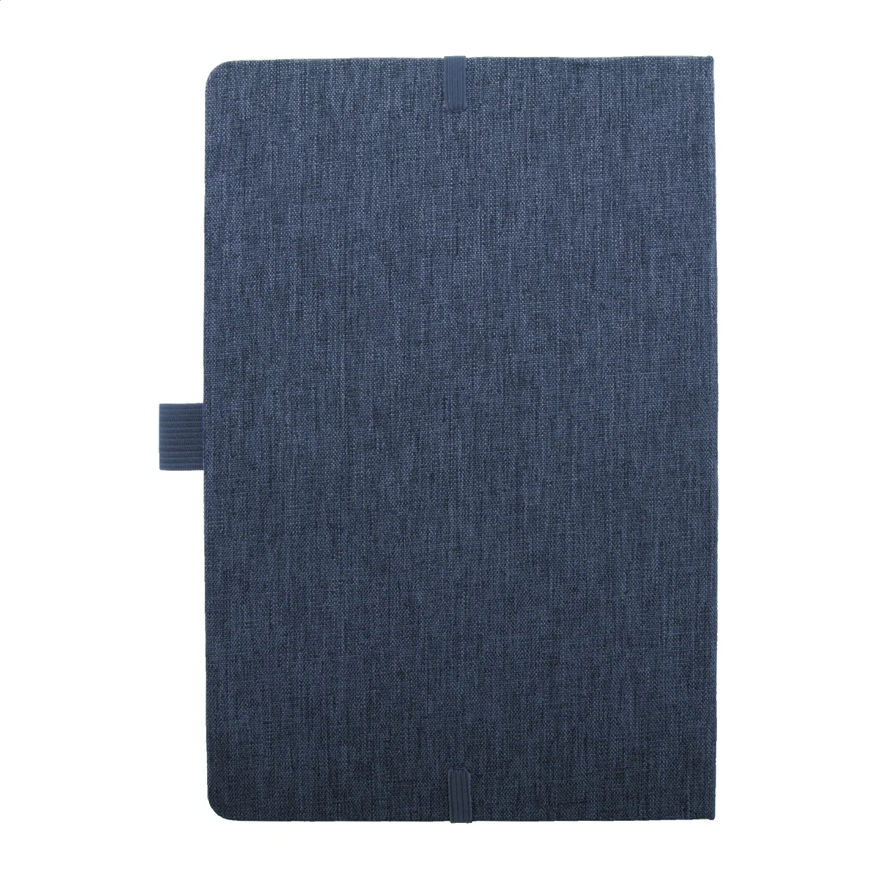 RPET Wireless-Charger/Notizbuch Chatom, dunkelblau – Bild 4