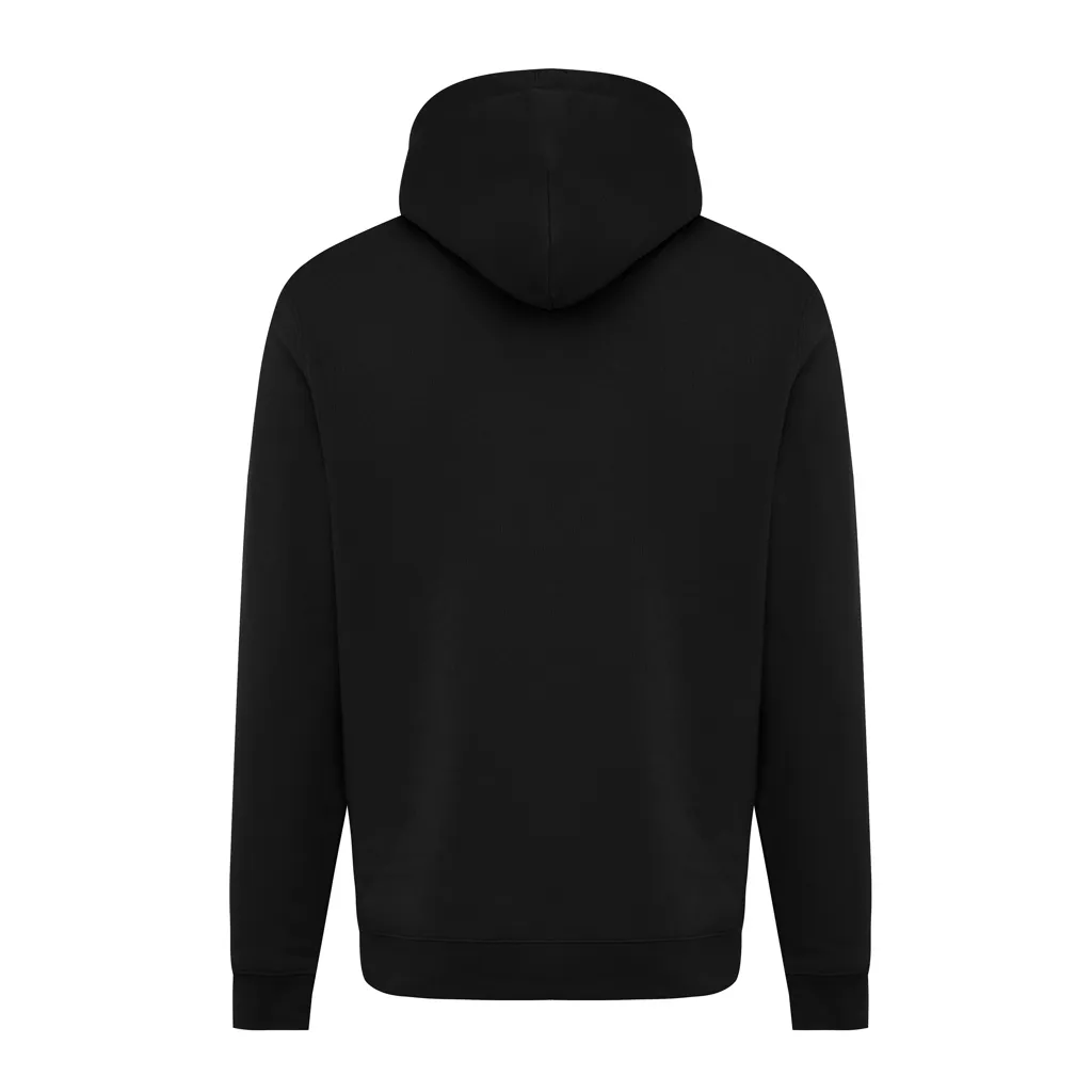 IQONIQ Joshua Hoodie aus recycelter Baumwolle, schwarz – Bild 2