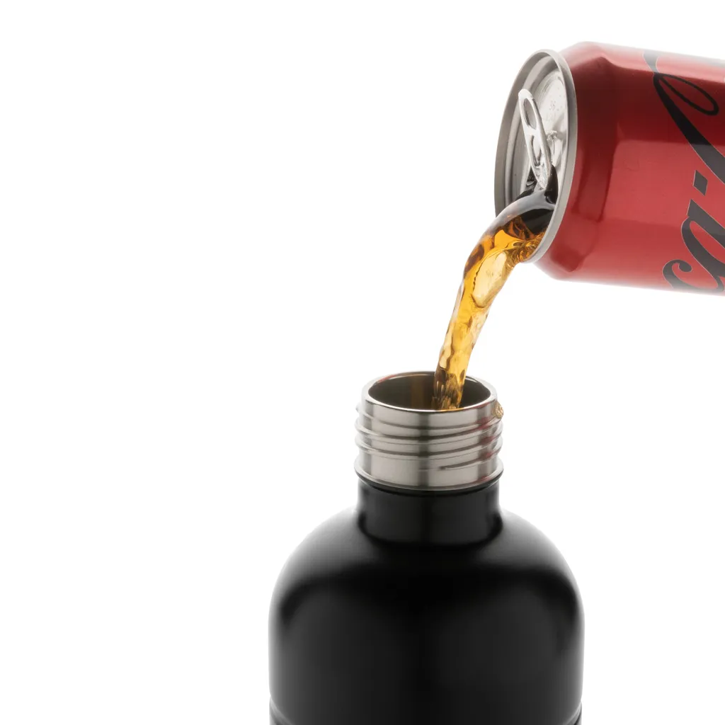 Soda Trinkflasche aus RCS-zertifiziertem Stainless-Steel, schwarz – Bild 2