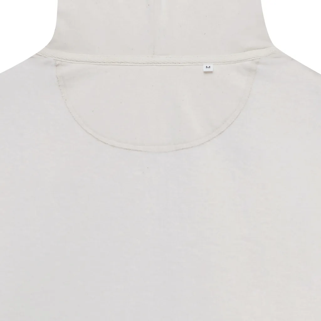 IQONIQ Abisko Zip-Kapuzenpullover aus recycelter Baumwolle, natural raw – Bild 3