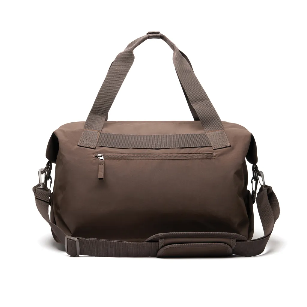 KENTO URBAN Weekender aus RCS recyceltem Nylon, braun – Bild 2