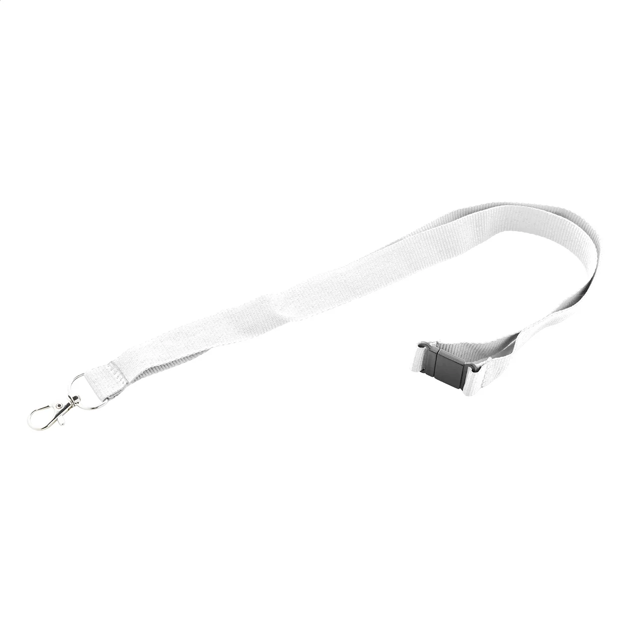 Lanyard Revent aus RPET, weiß – Bild 2