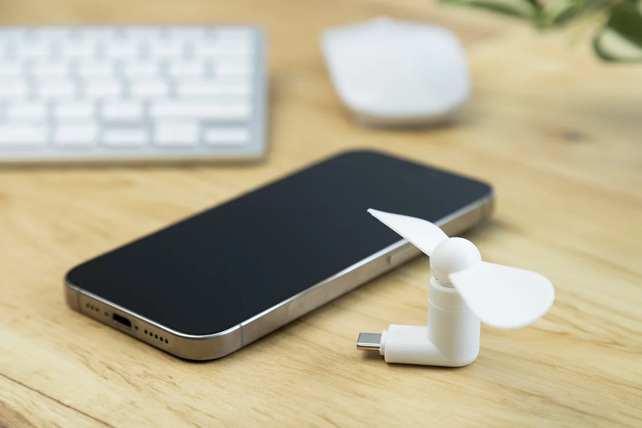 Smartphone-Ventilator Blobile, weiß – Bild 4