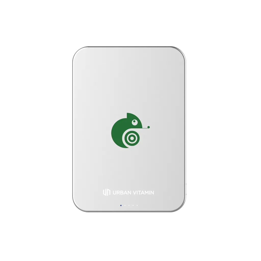 Urban Vitamin Richmond 5000mAh Powerbank aus RCS Plastik/Alu, silber – Bild 10